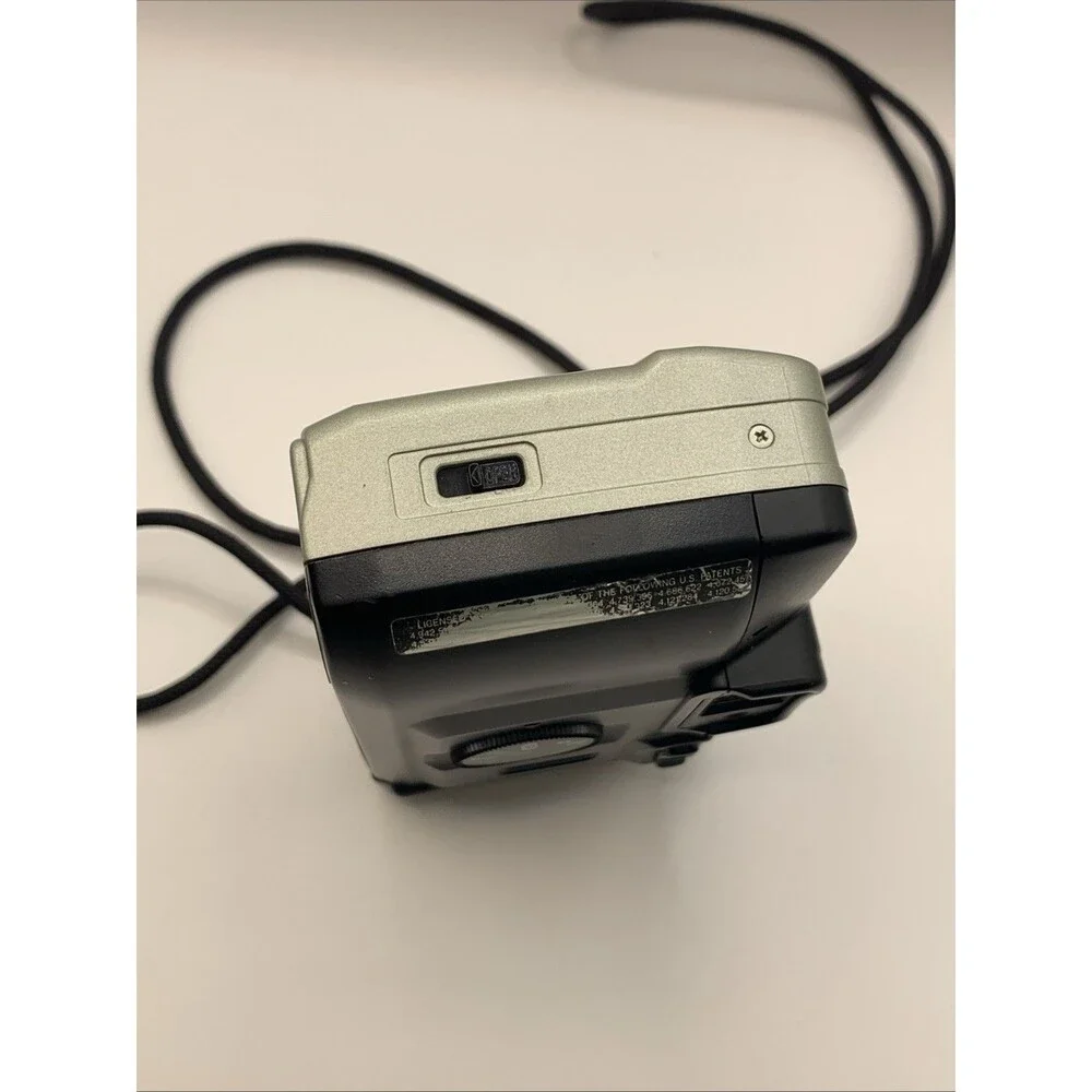 Canon Sure Shot 60 Zoom Date 35mm Film Camera 38-60mm 1995 Tamrac Strap Untested